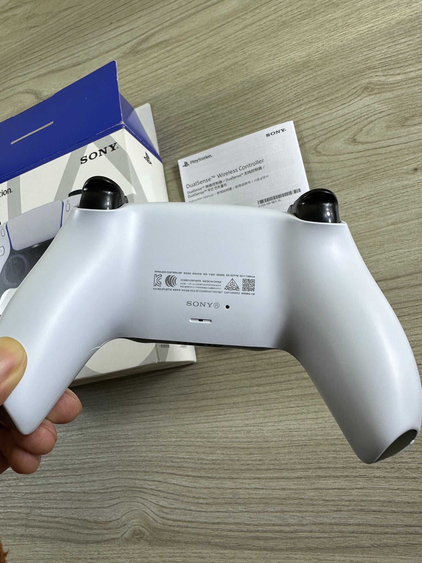Mando Ps5 Dualsense Blanco